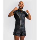 Рашгард - Venum Razor Rashguard Short Sleeves - Black/Gold​